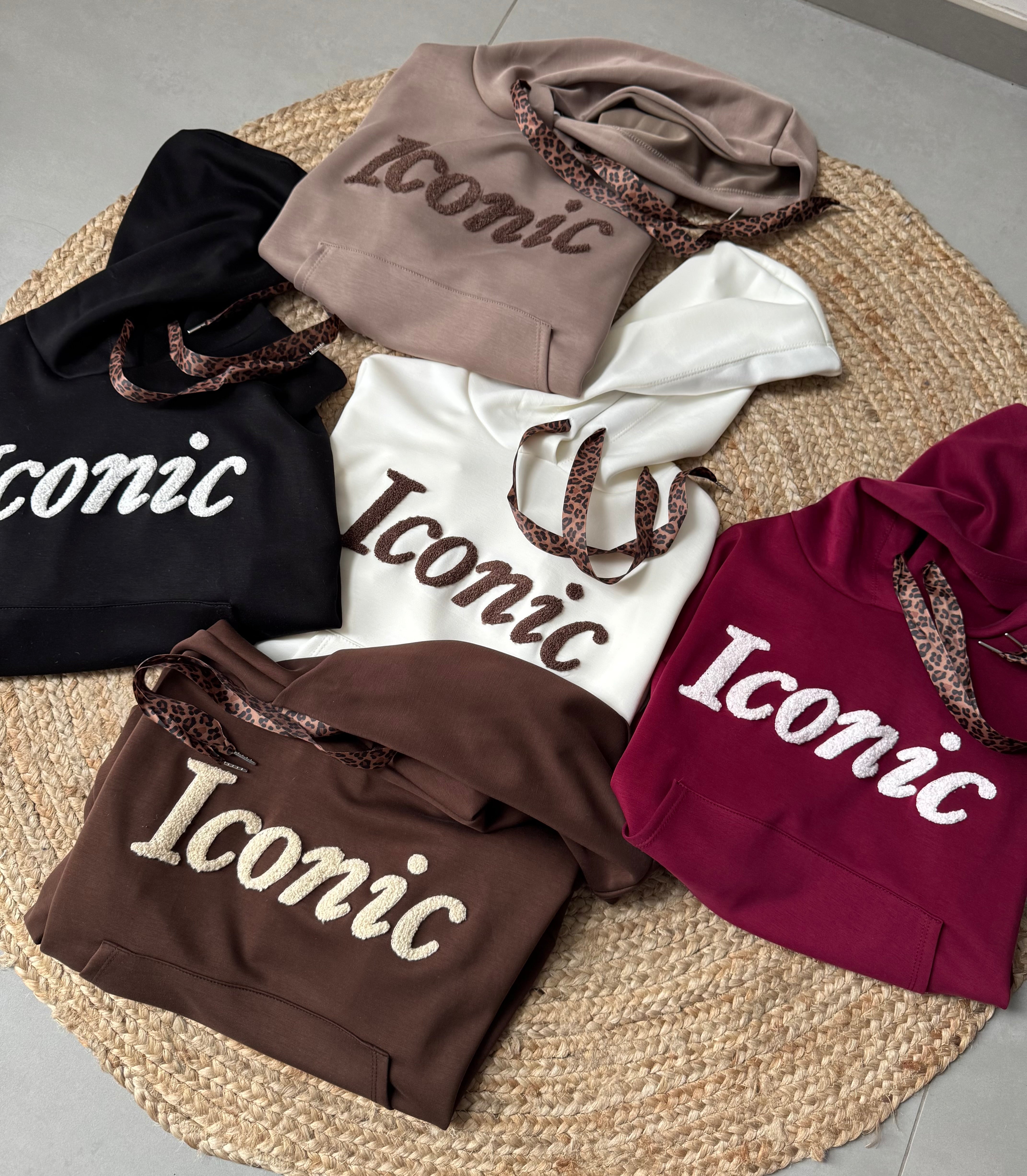 Sweat Iconic chocolat