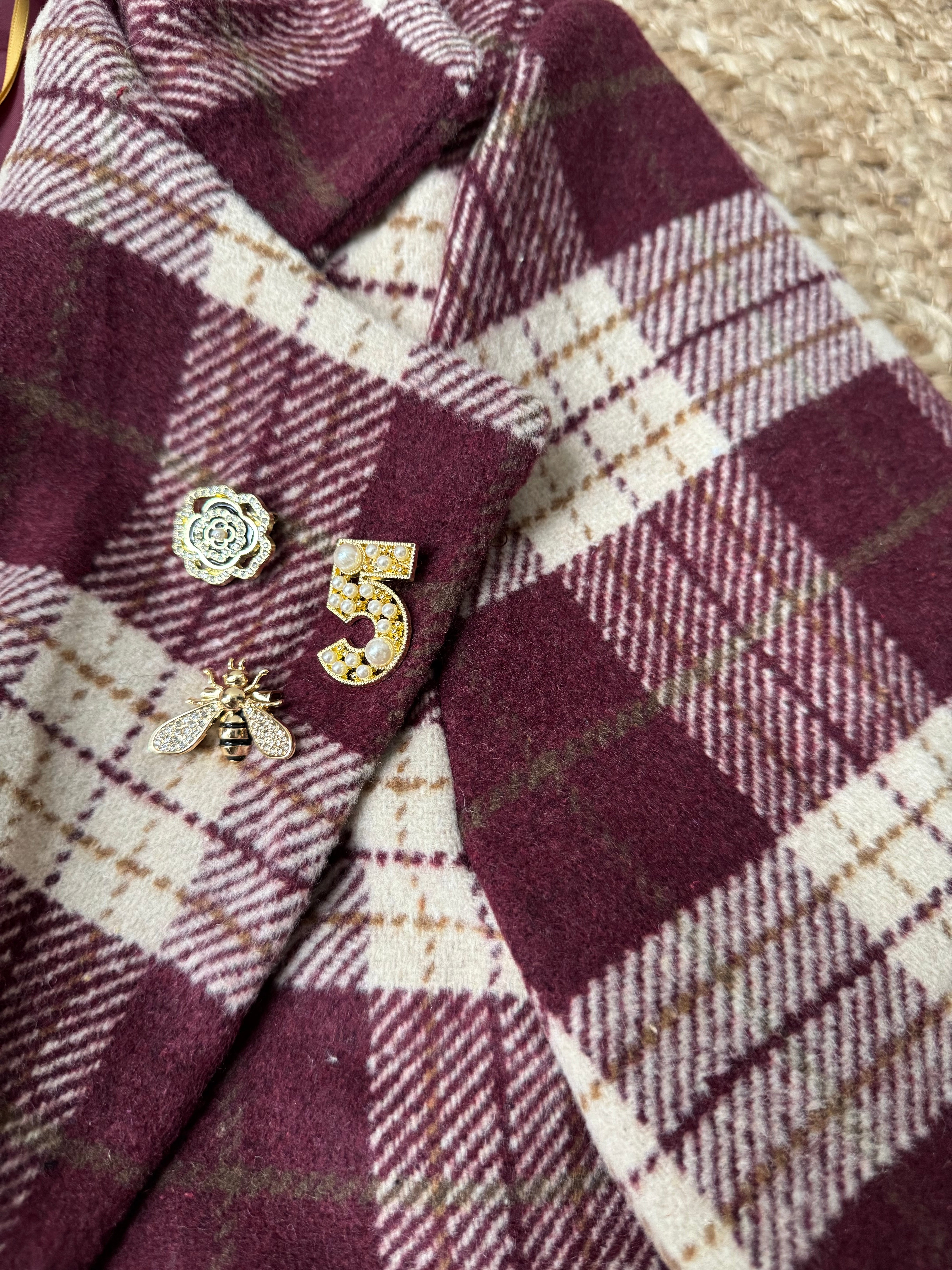 Blazer Lily bordeaux