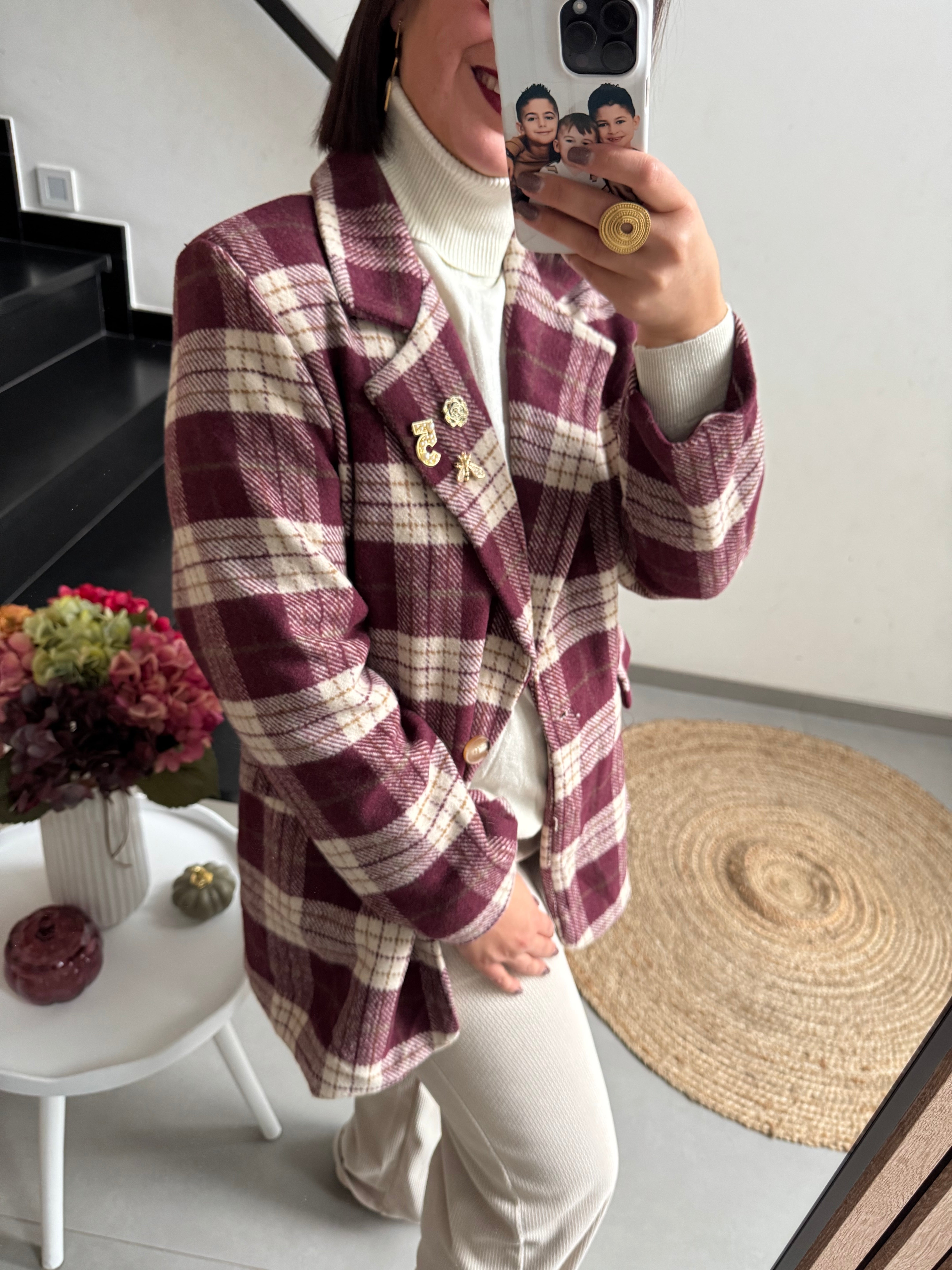 Blazer Lily bordeaux